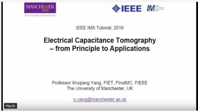Electrical Capacitance Tomography from Principle to Applications
