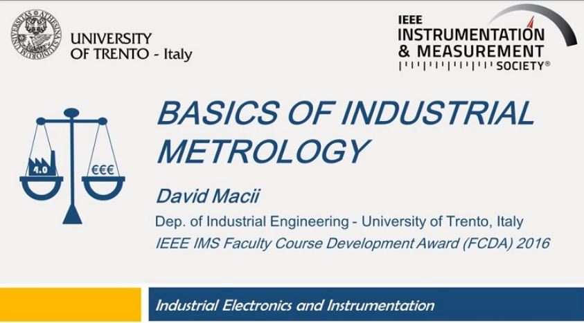 Basics of Industrial Metrology 